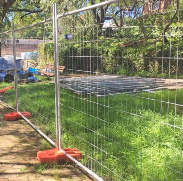 600m Temporary Fence Panel Combo/Welded Anti-Climb Mesh Fence