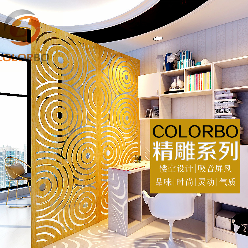 Soundproof and Fireproof Polyester Fiber Product Screen