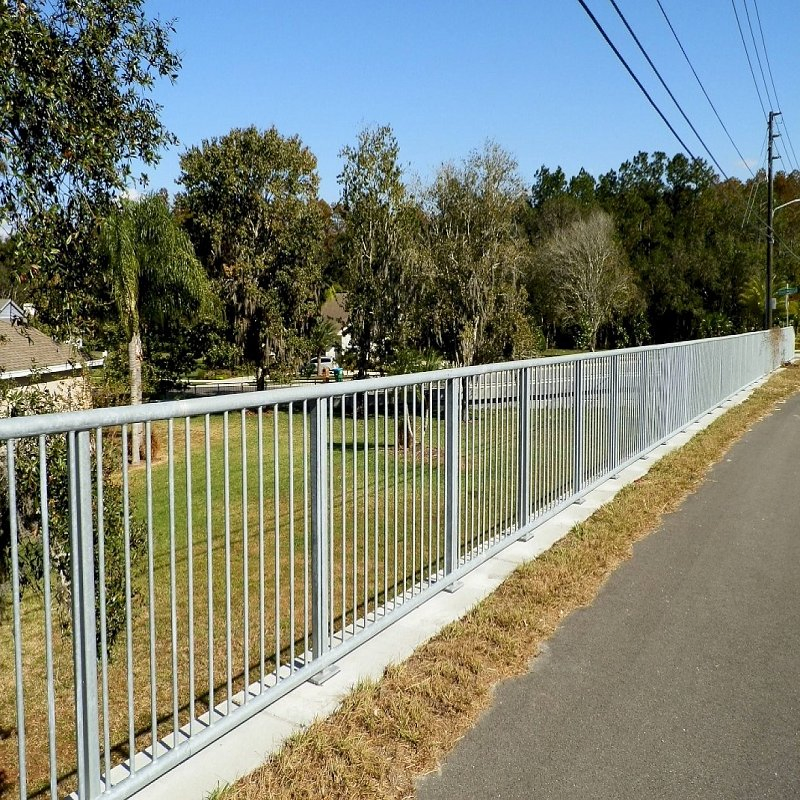 Fangxin Modern Style Chain Link Fence Mesh Chain Link Fence Mesh Mesh Galvanized Steel Fence Roller Barrier Flat Top Aluminium Pool Fencing