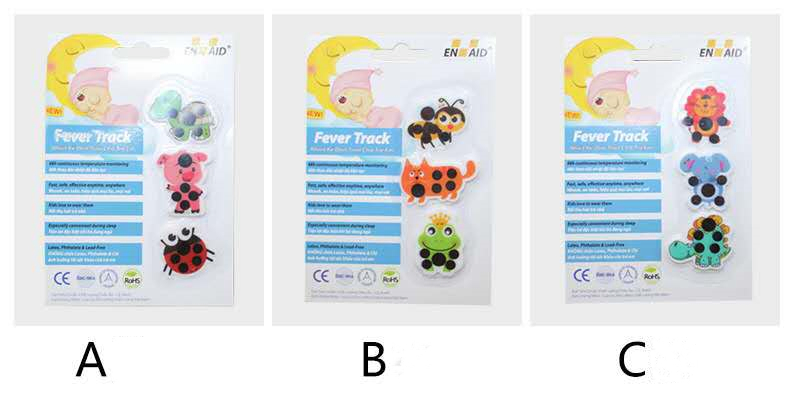 Baby Care Gift Sleep Temperature Thermometer Forehead Temperature Monitor