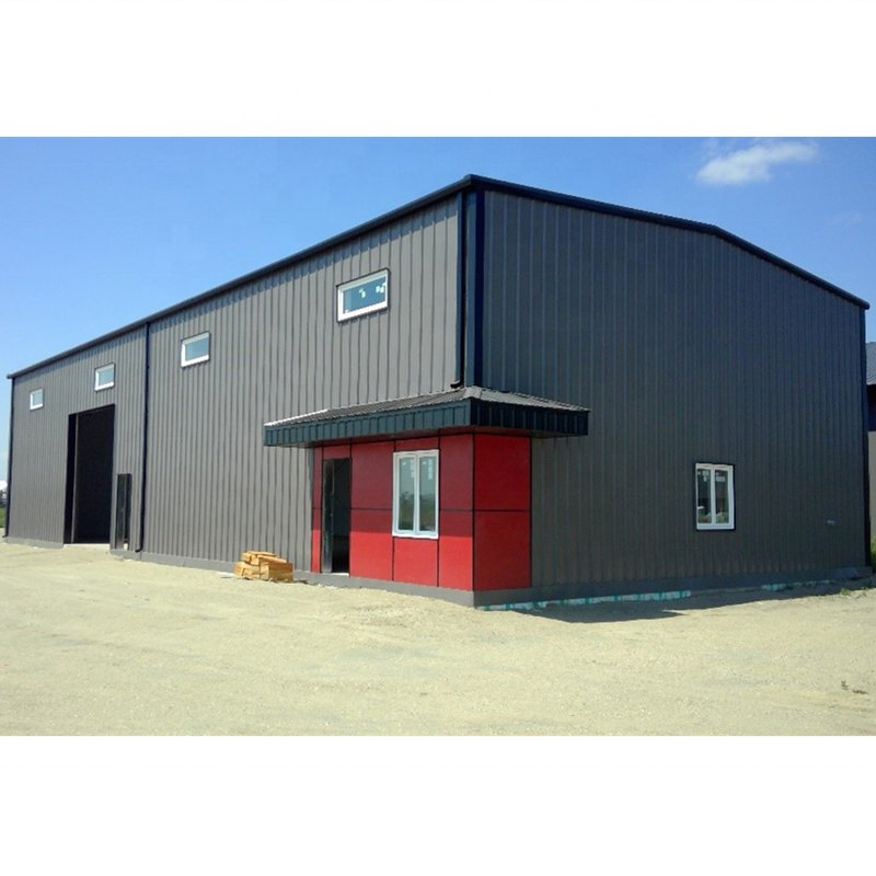 Customized Prefabricated Steel Structure Building Low Cost Office Hotel Factory Workshop Warehouse Steel Building
