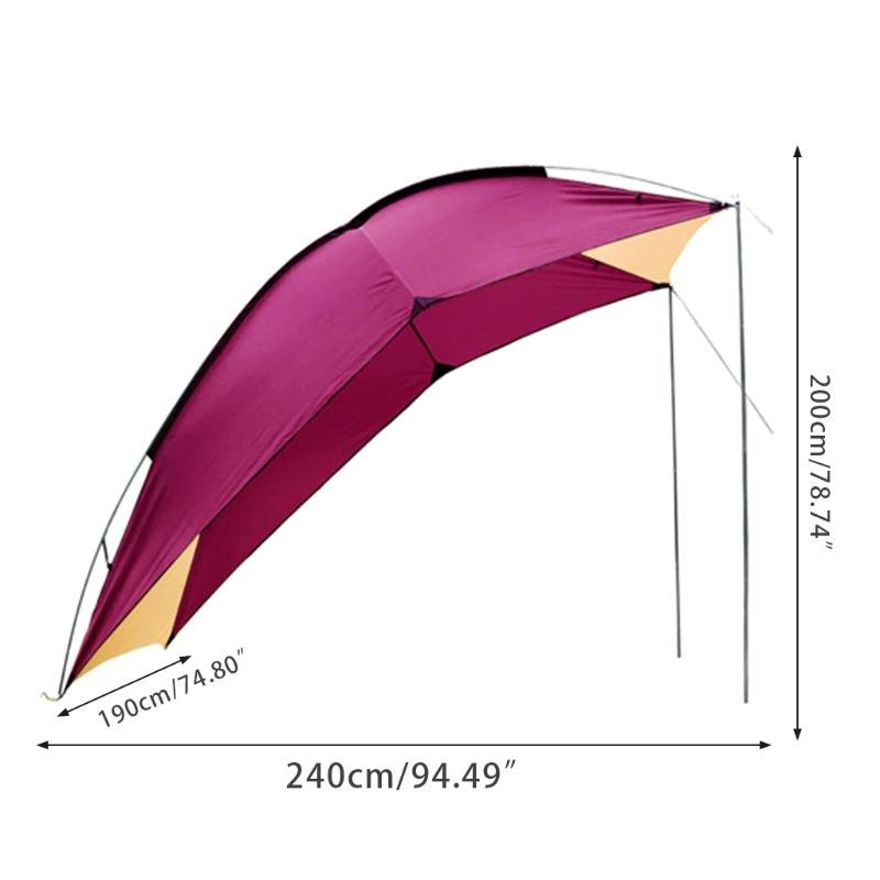 Waterproof Car Side Awning Sun Shelter Portable Canopy Camper Sun Shade Portable SUV Tent Canopy Tents Sale