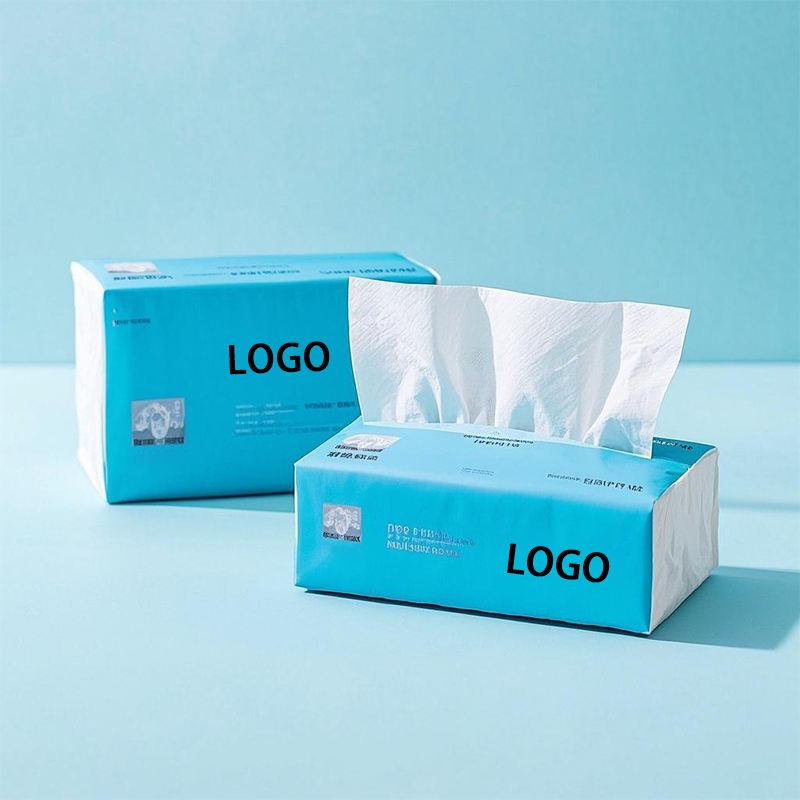 Eco-Friendly Soft and Wettable Non Fluorescent Household Facial Tissue Paper Wood Pulp