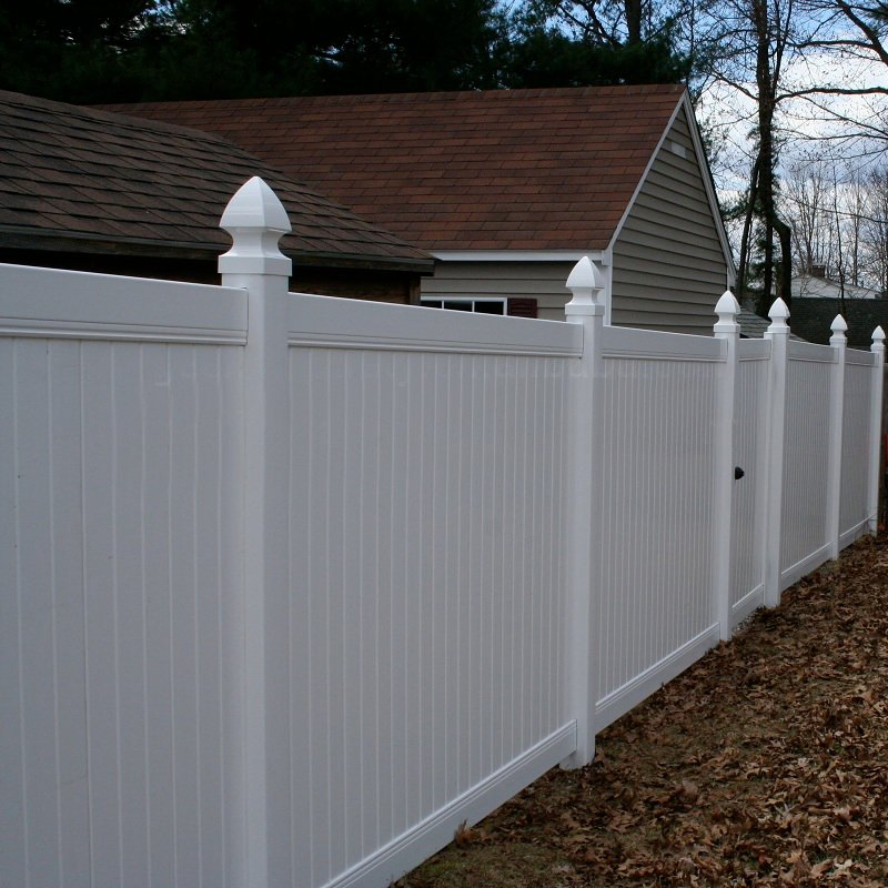 6FT X 8FT Vinyl Privacy Fence for Backyard with Durable Construction