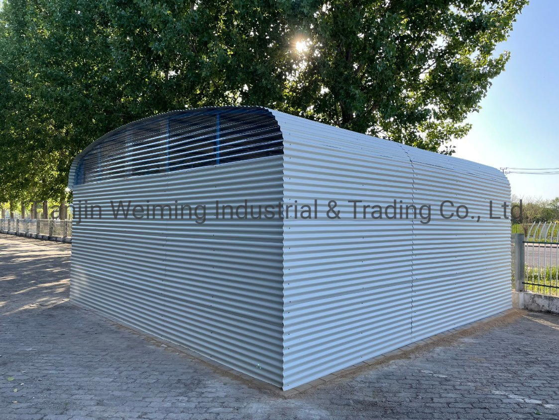 Factory price SC005 Easy Install Steel Prefabricated Mobile House Against Wind and Snow Metal Portable Carport Garage