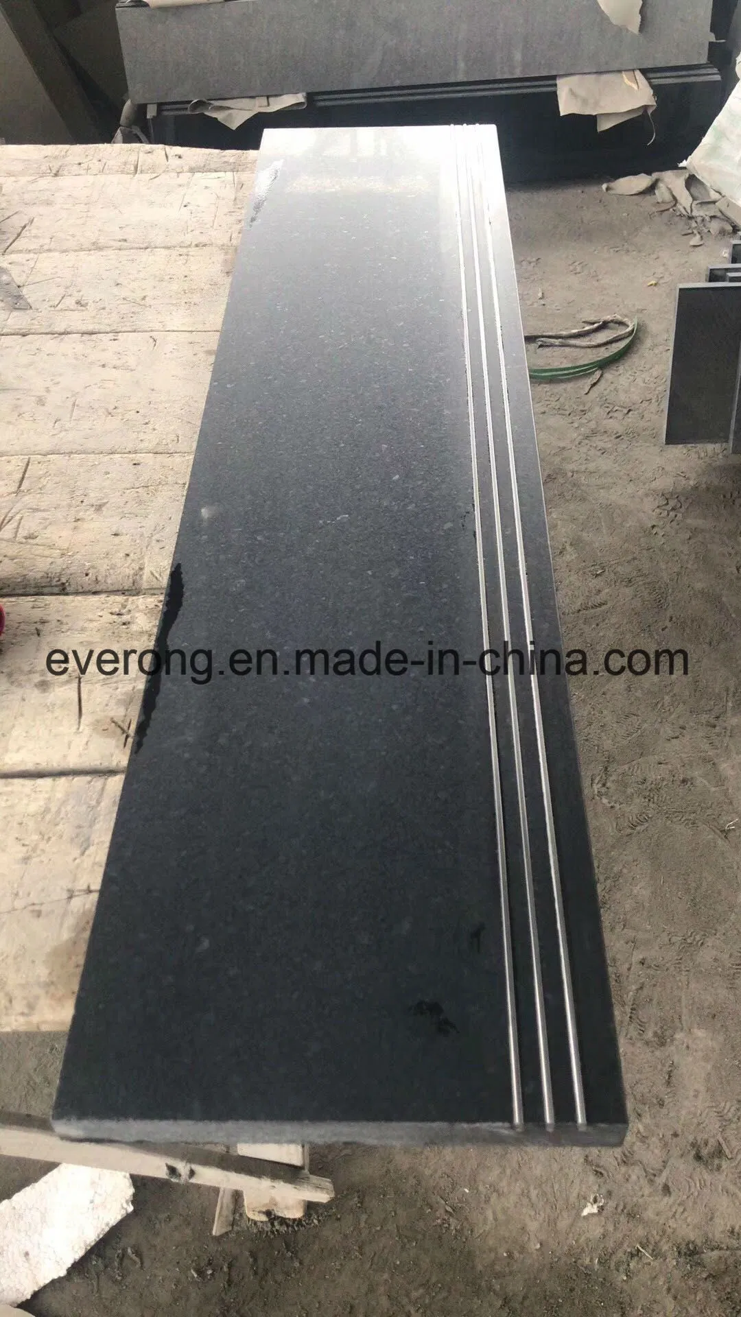 Polished Black Lava Stone G684 Basalt, Basalt Tile and Basalt Stairs