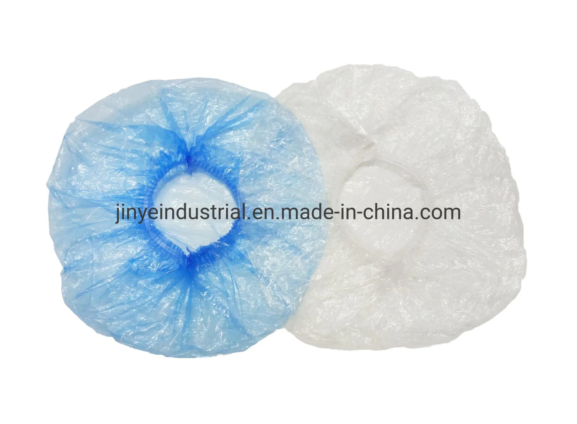 Disposable Hair Plastic Shower Cap Clear Women Shower Caps Waterproof Bath Hat Processing Hair Cover for Treatment SPA Hair Salon and Home Use