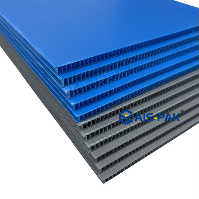 Flame-Retardant PP Plastic Corrugated Sheet Plastic Fireproof Board
