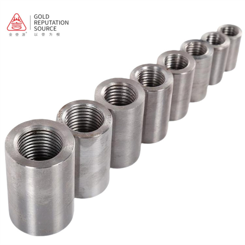 Modern Designed Threaded Steel Rebar Coupler for Office Building Construction Iron Material