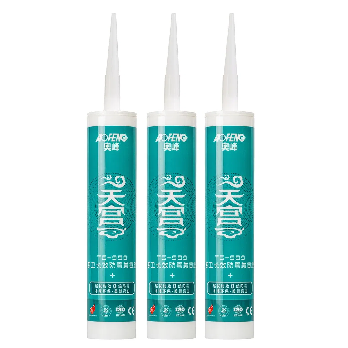 Green and Health Formaldehyde Free Anti-Mold Adhesive Silicone Sealant for Bathroom Objects Bonding