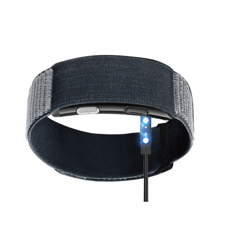 D04 No Screen Smart Bracelet ECG Long Days Standby IP67 Waterproof Magnetic Charging