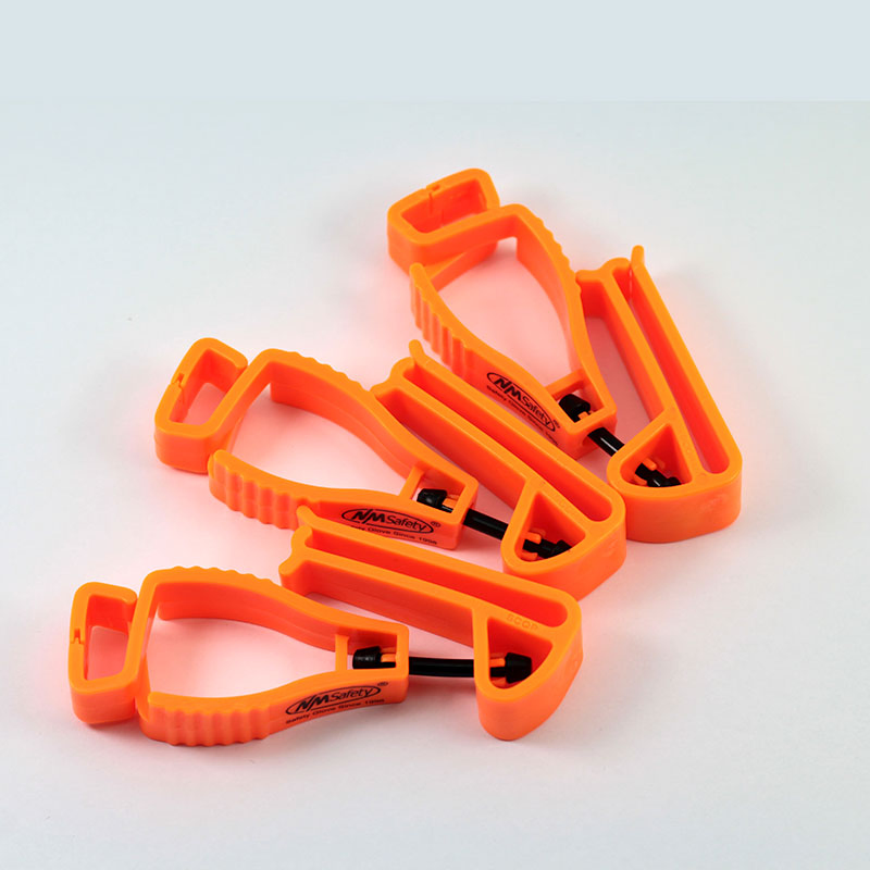 Nmsafety Many Colors Plastic Safety Glove Clip Hold Guard