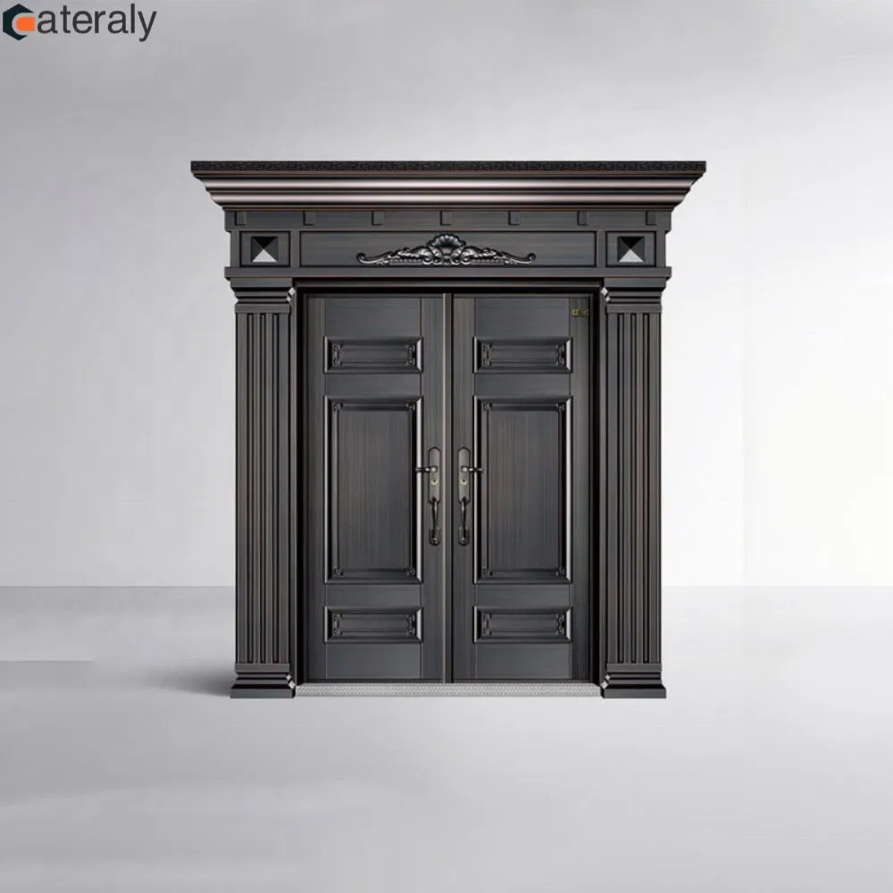 Премиум дверь для виллы из алюминиевого сплава