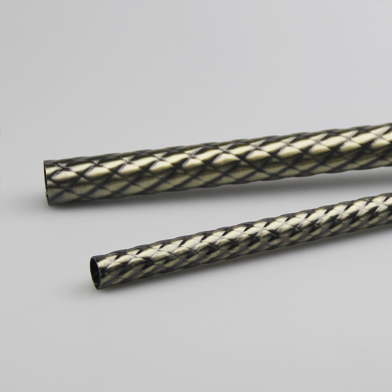 Curtain Accessory 16-19mm25-29mm Torsion Telescopic Hardware Wrought Iron Curtain Rod