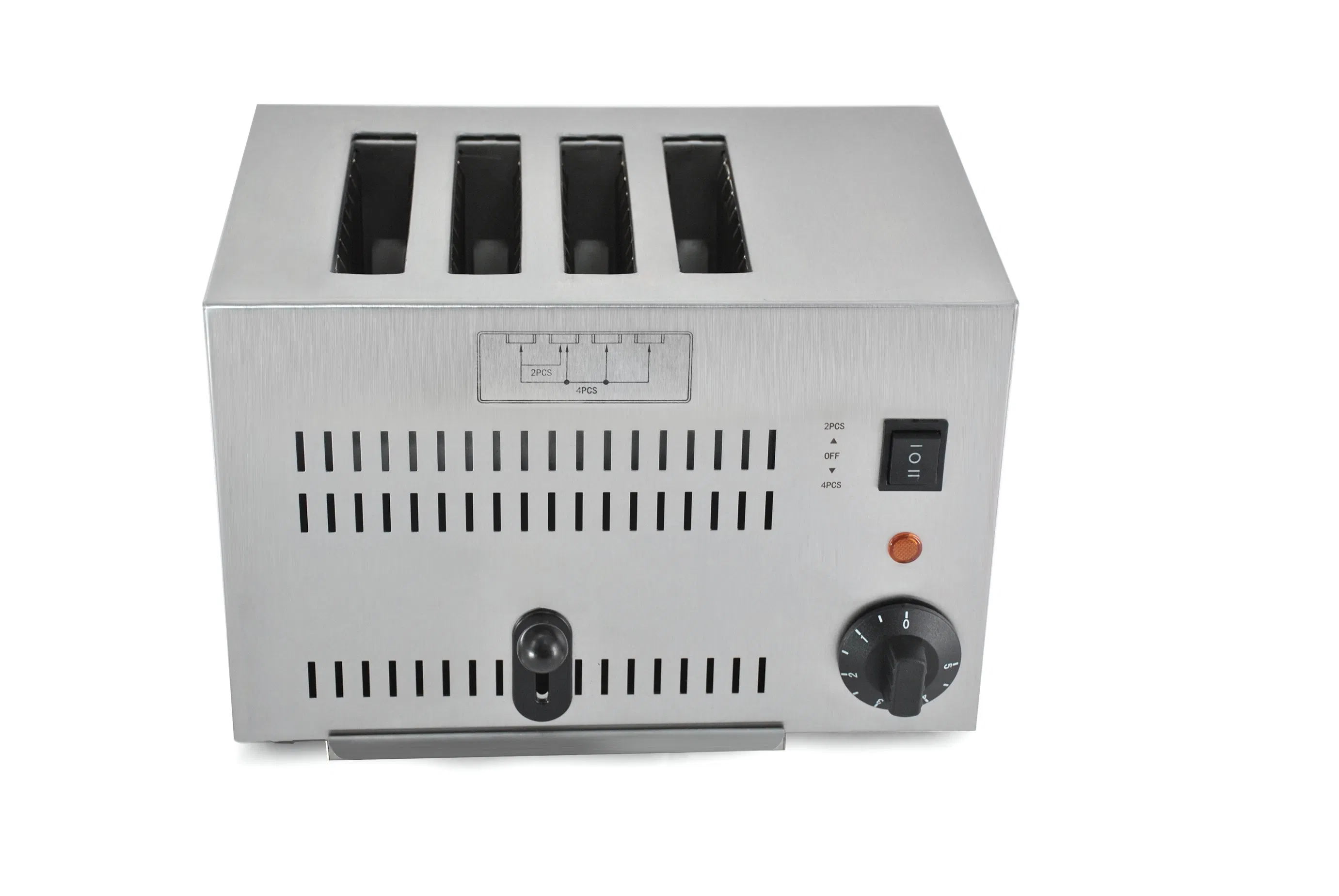 Automatic Toaster 2-Slice Stainless Steel Toaster