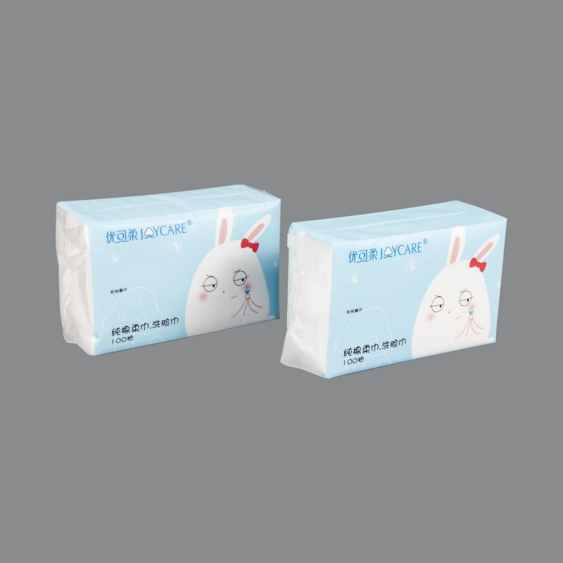 Disposable Facial Tissue Paper Napkin Cotton Wipes Dry/Wet Soft Towel
