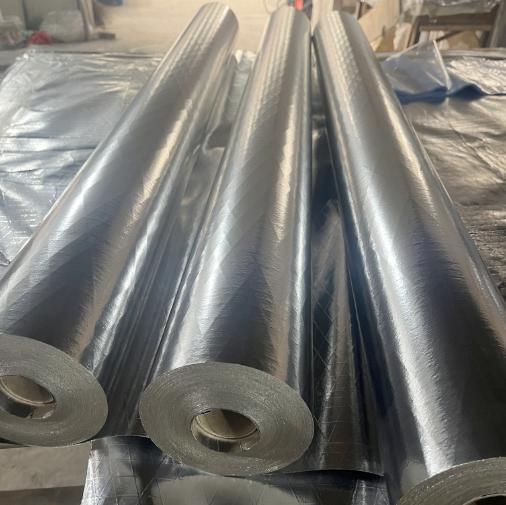 Perforated Aluminizing Scrim Film for Flexible Duct Wrap Insulation Foil Facing