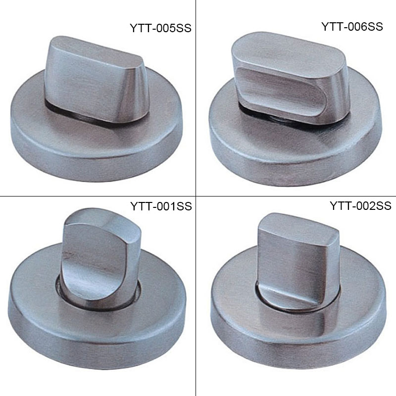 Индикаторная ручка для стеклянной двери туалета из нержавеющей стали