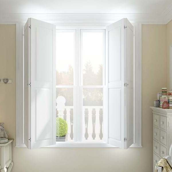 Kitchen Horizontal Window PVC/Vinyl/ Wood Plantation Shutters