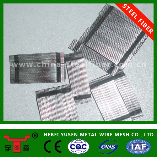 20kgs Dosage Endhooked Glued Steel Fiber for Concrete, Engineeting Project
