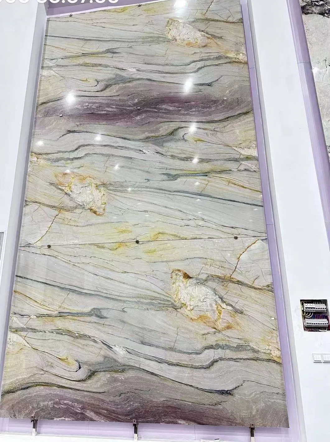 Aquarella Quartzite Luxury Stone for Project Countertop