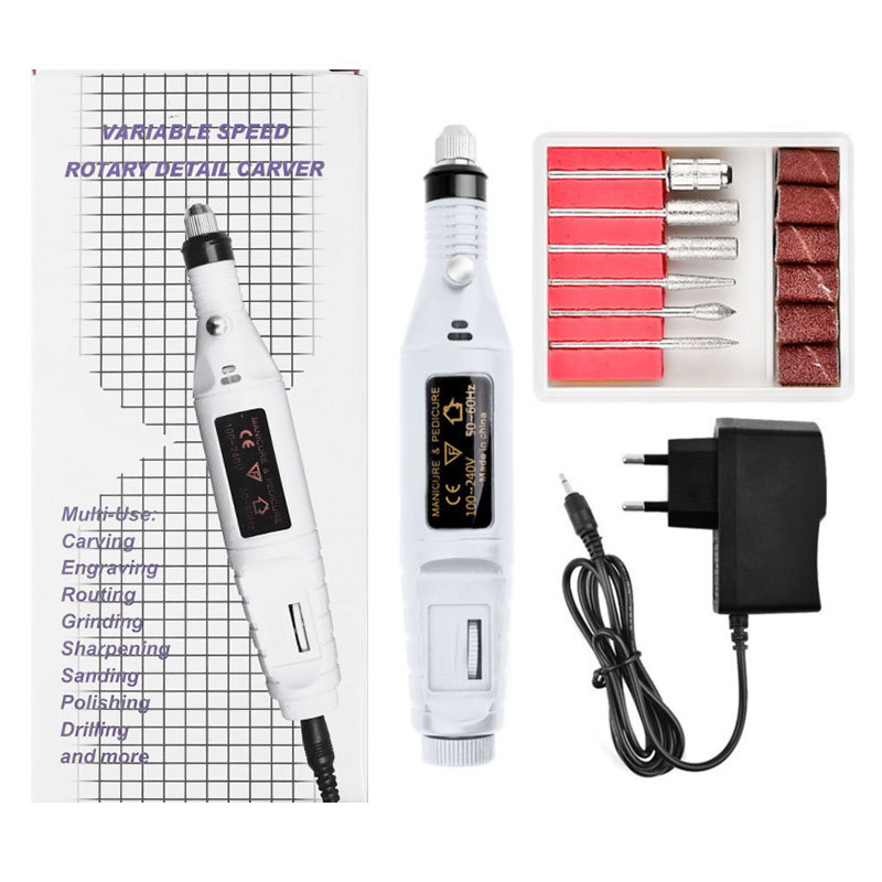 Mini Polisher for Nail Polishing Beautiful Machine Dental Polisher Complete Kit Micromotor