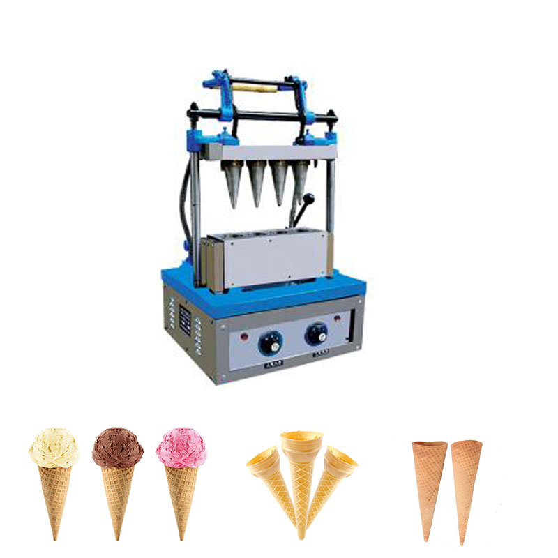 Машина для изготовления вафельных рожков для мороженого