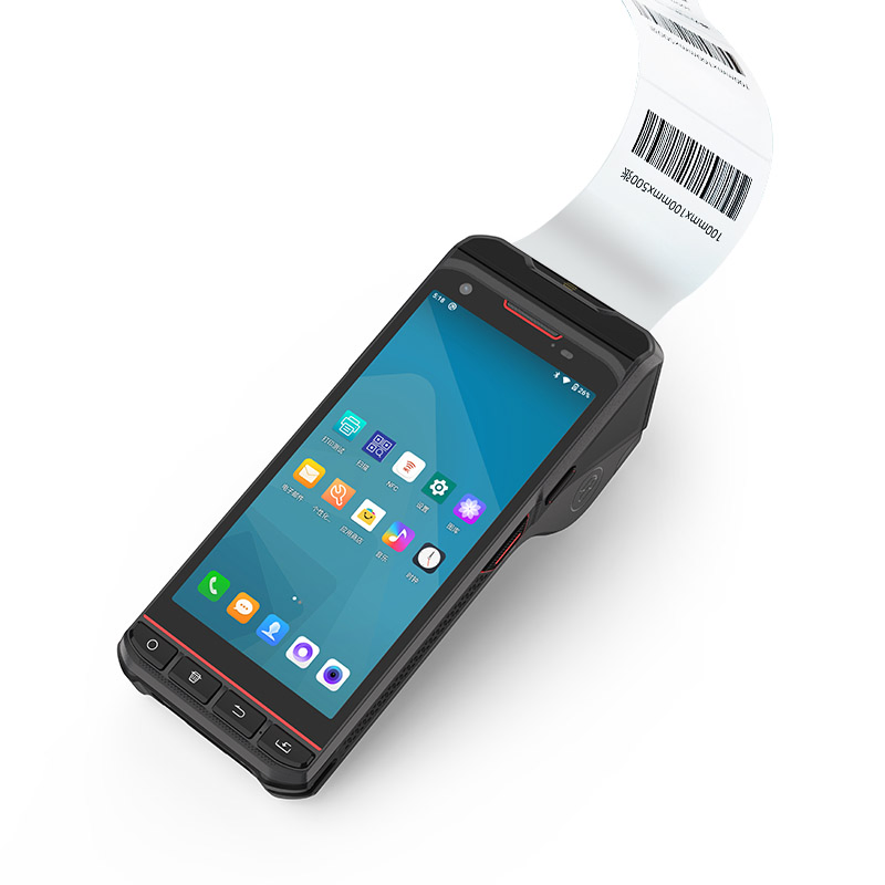 Rebust Handheld Android PDA Built in Thermal Printer POS Terminal for Store Restaurant Supermarket