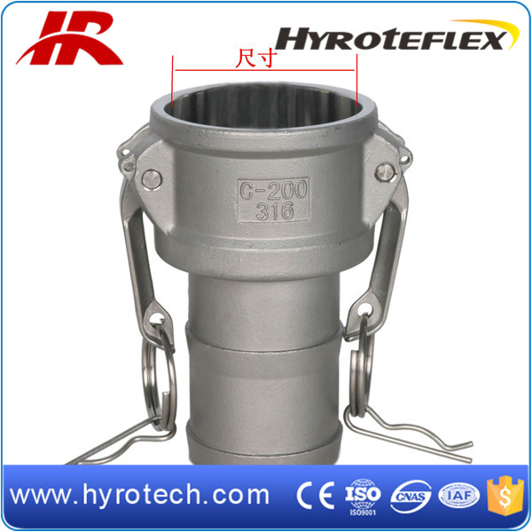 Female Thread Quick Coupler Type C Camlock