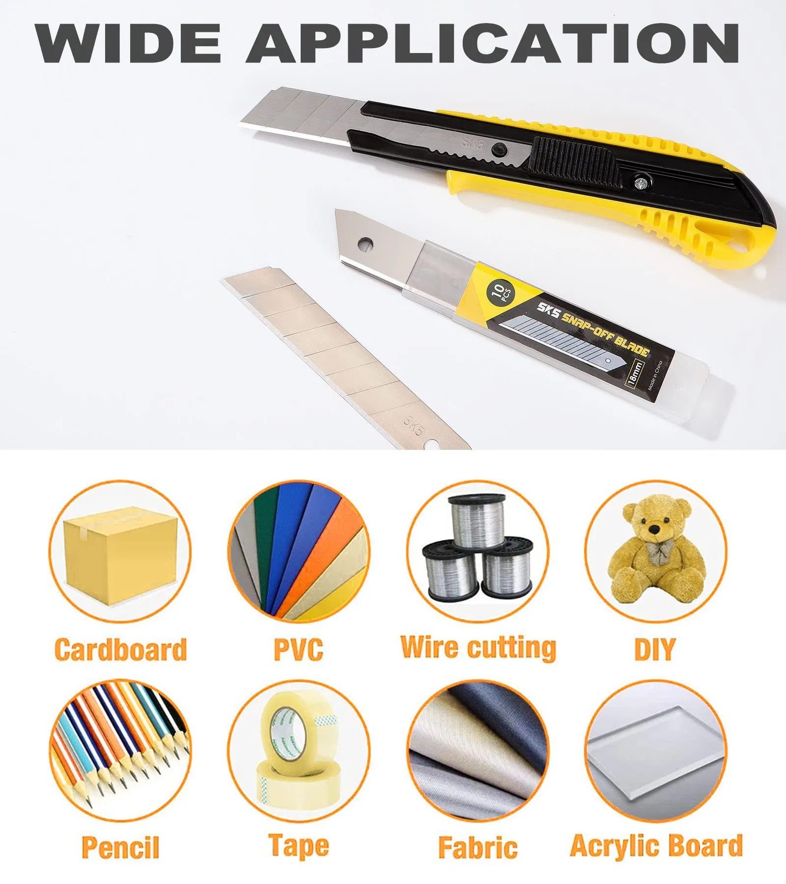 Hautine Utility Knife Blade 18mm