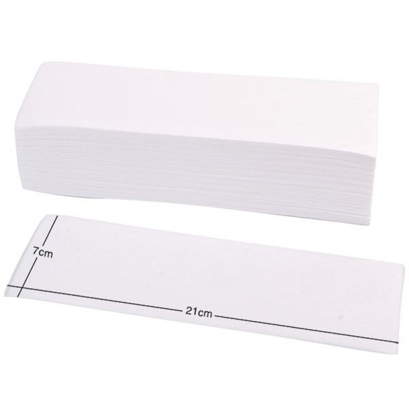 Epilating Wax Strips Paper for Hair Removal, Beauty Waxing Strips for Leg Face Chest Back and Bikini