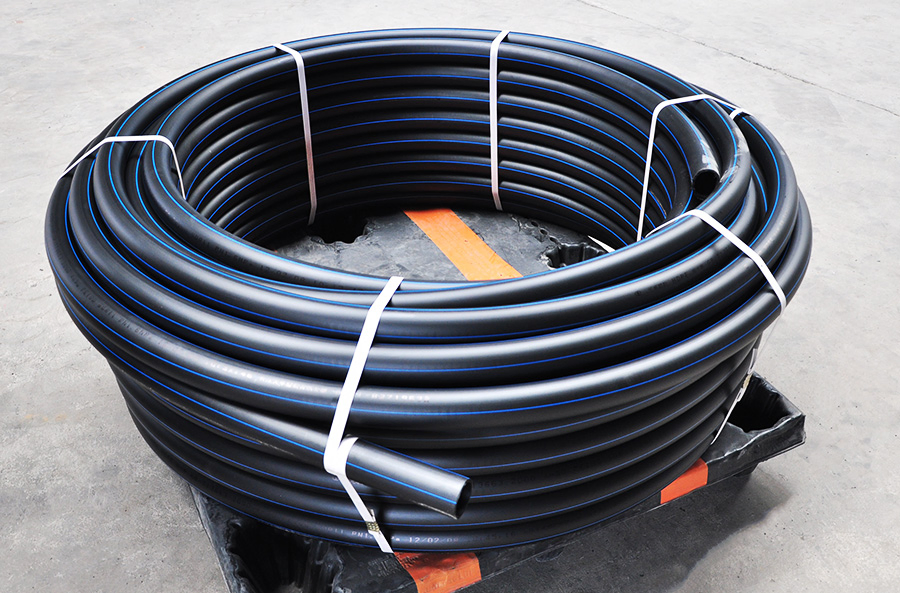 20mm Pn16 Black Plastic Water Pipe Roll Flexible HDPE Tubes PE Irrigation Pipe