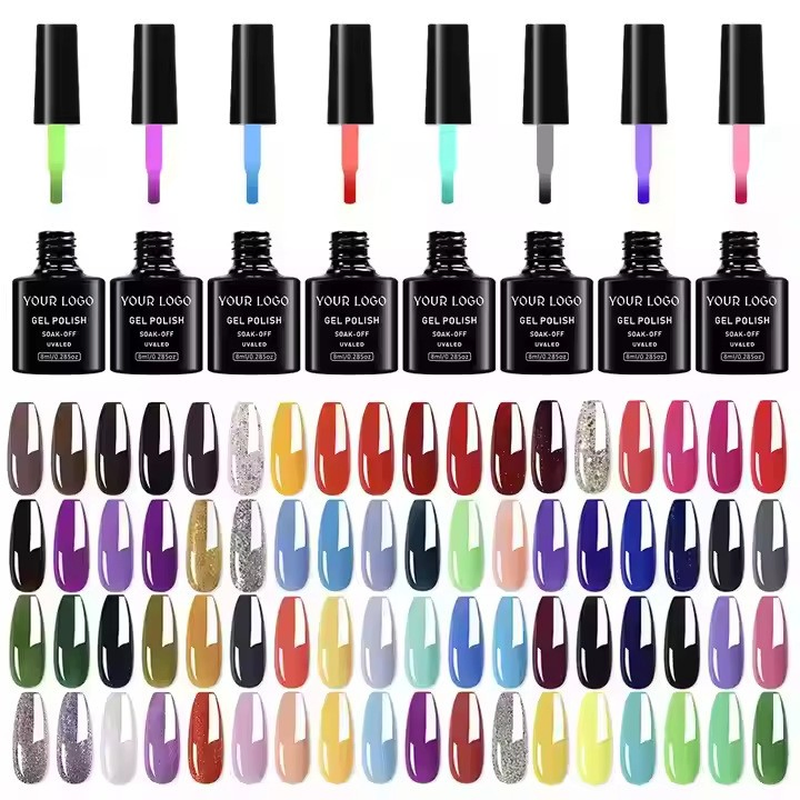 Kerui 8 Milliliters 120 Colors Quality Solid Color Gel Nail Polish UV Gel Polish