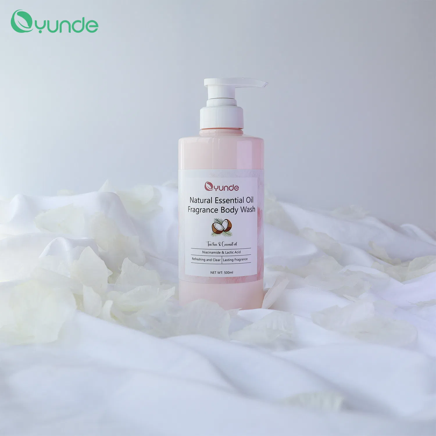 OEM ODM Deep Cleaning Tea Tree Essential Travel Shower Ger
