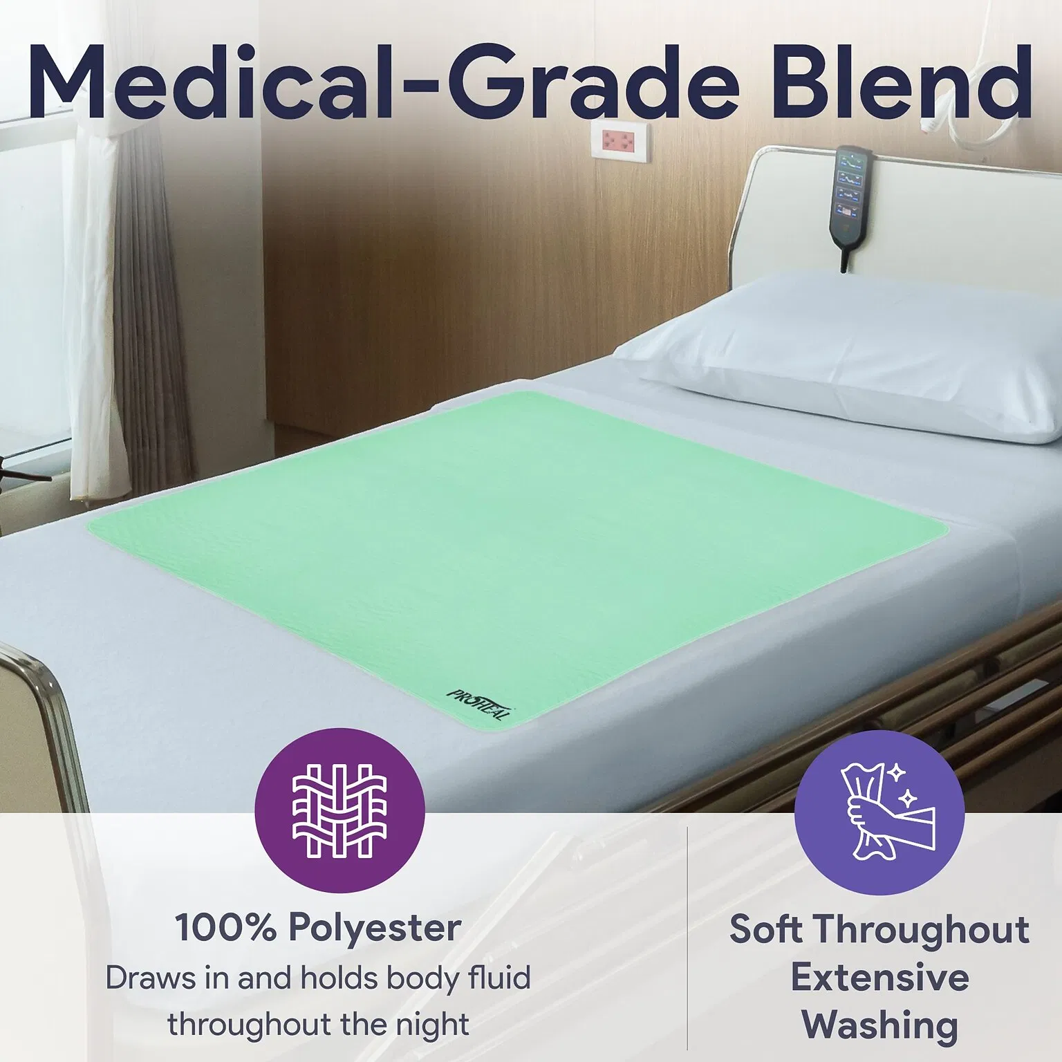 Waterproof Absorbency Underpad Quick Drying Hospital Underpad