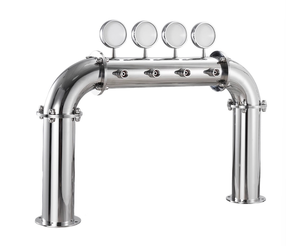 U Draft Beer Tower Party Beer Dispenser 4/5/6/8/10/12/14 Tap Customized