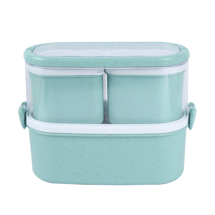 Premium Insulated Square Lunch Box for Fresh Food Storage