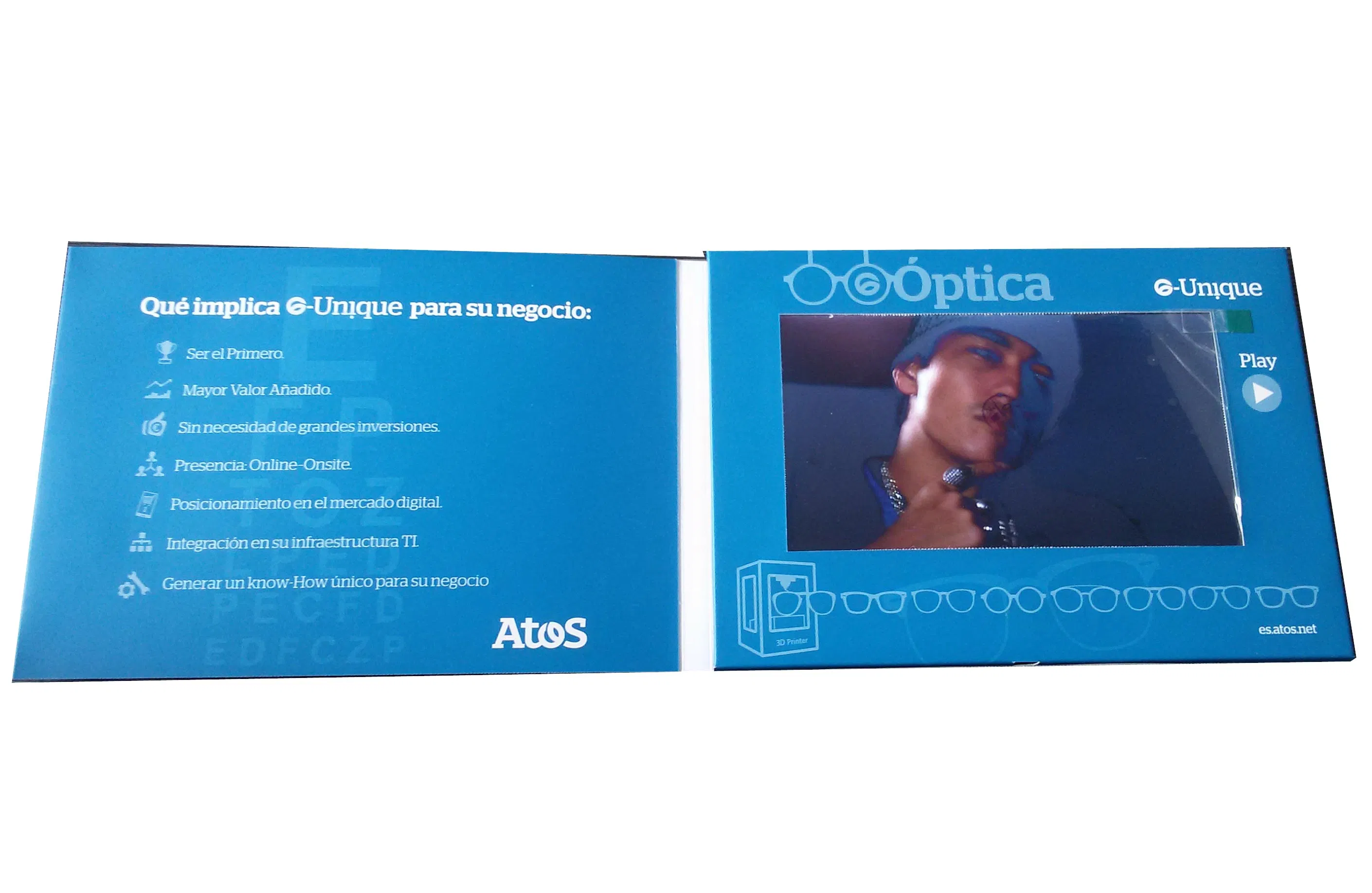 Customized LCD Brochure for Advertising or Promotion (2.4", 4.3'', 5'', 7'')