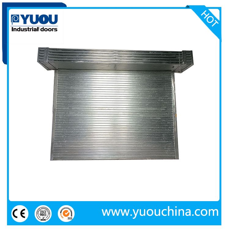 Industrial Exterior & Interior Fire Prevention Metal Aluminum Roller Shutter Rolling Door