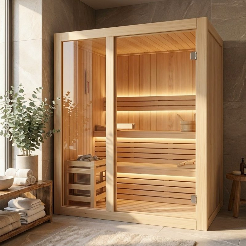 Портативная сауна-бочка для дома и улицы