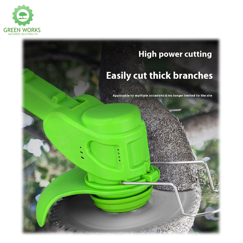 High-Power Lithium Battery Grass Mower Multifunctional Weed Trimmer & Garden Pruner Brush Cutter