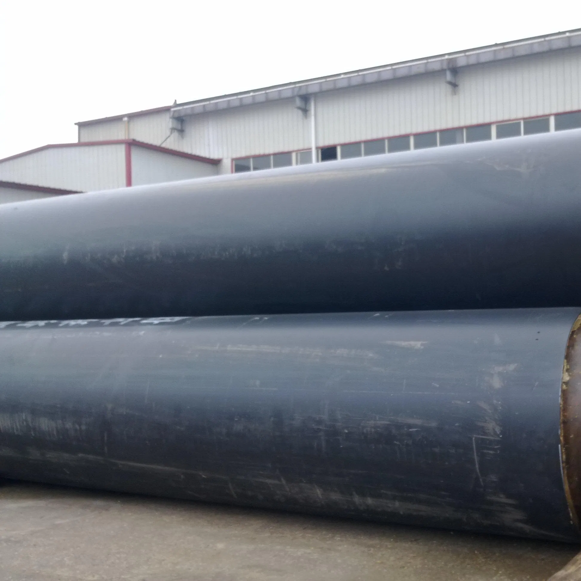 DN80-DN2600 mm Polyurethane Thermal Insulation Steel Pipe Anti-Corrosion Coating