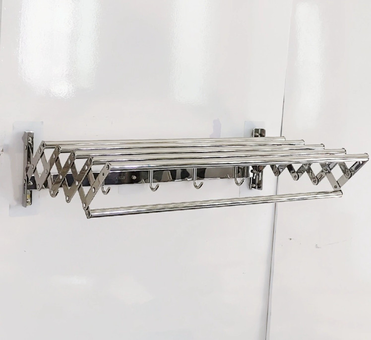 Stainless Steel 304 Towel Rack Clothes Hanger Dryer Shelf Drying Rack