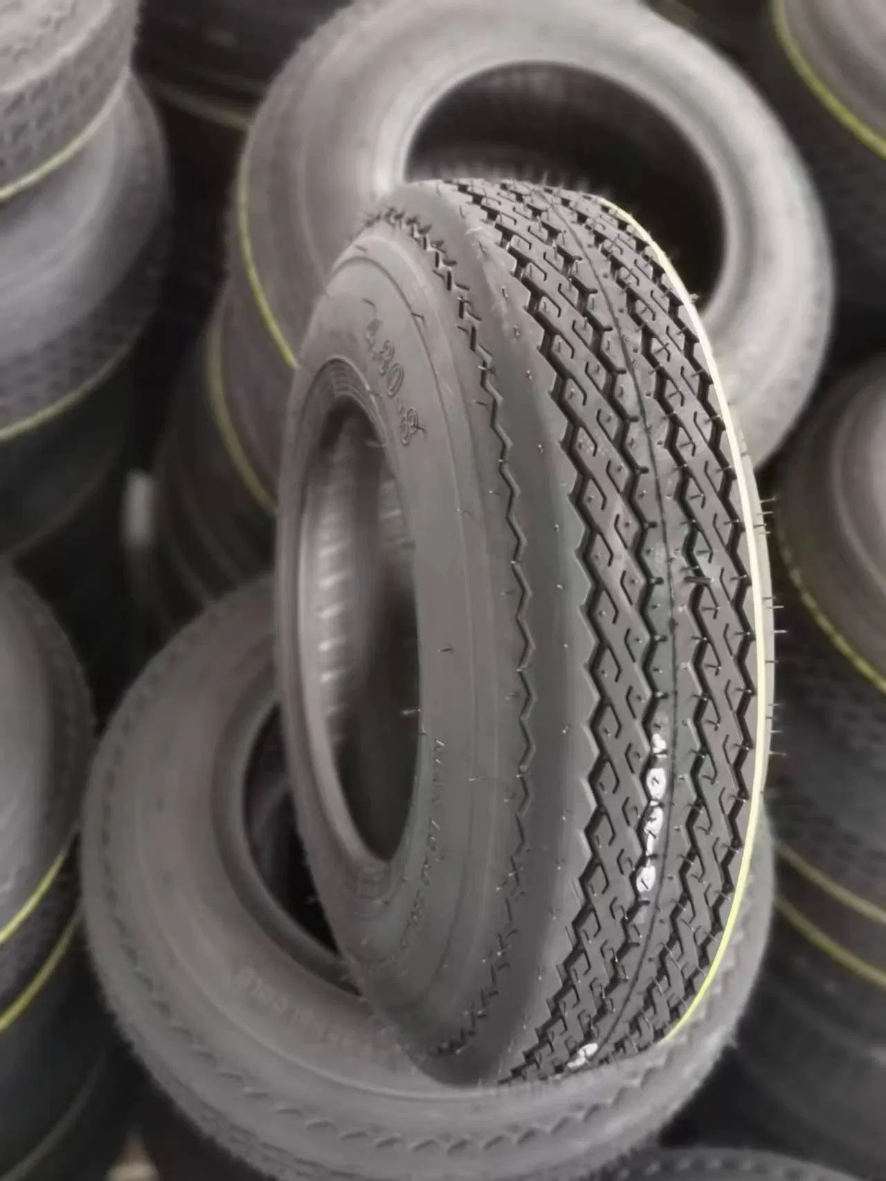 4.80-8 Heavy Duty Wood Splitter Trailer Tire with Wheel and Bearing