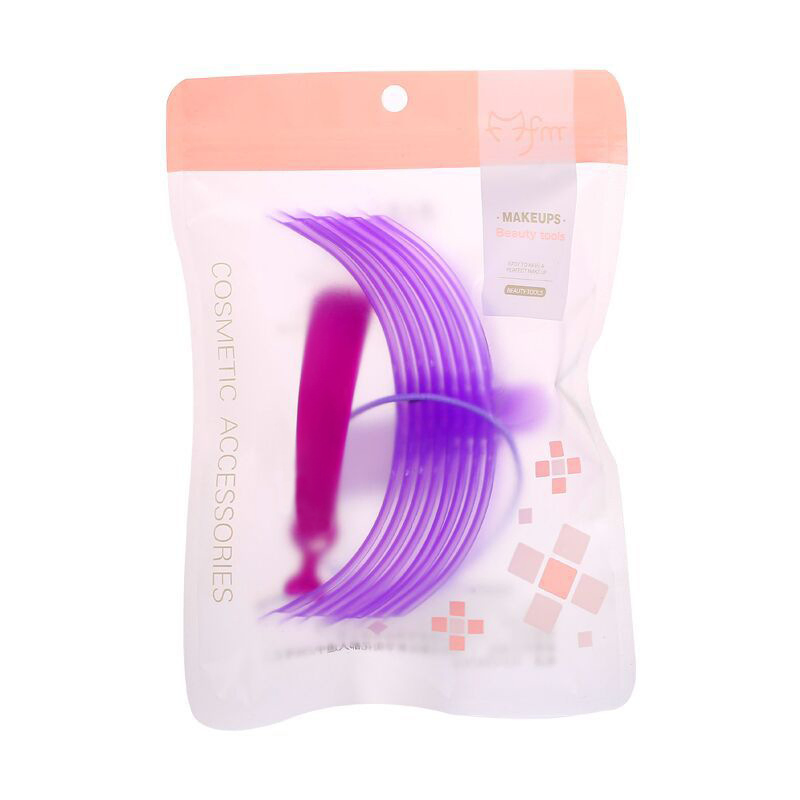 Handheld Eyebrow Card for Ladies 8-Piece Full Set Thrush Card Stencils Eyebrow