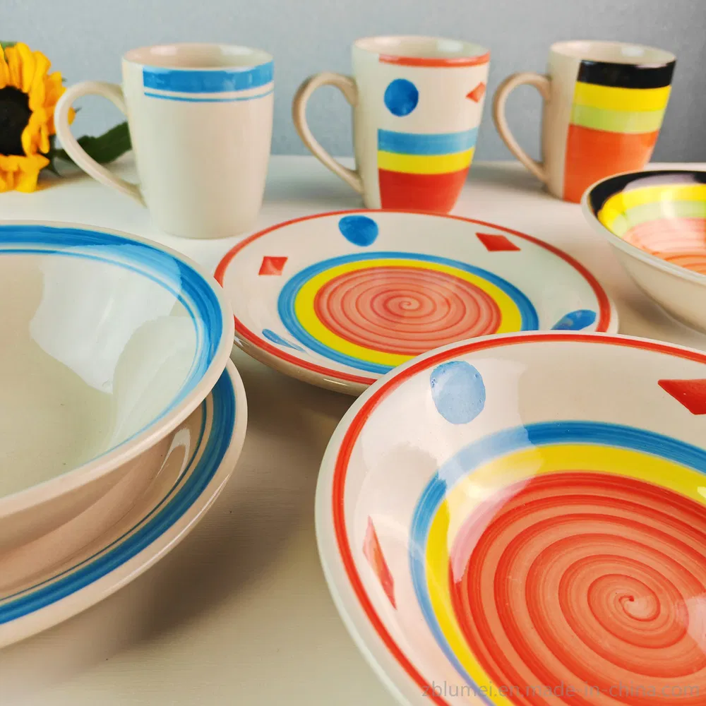 Hand-Painted Porcelain/ Ceramic/ Stoneware Food Serving/Table Dining Tableware Dinnerware Chinaware Serving Trays