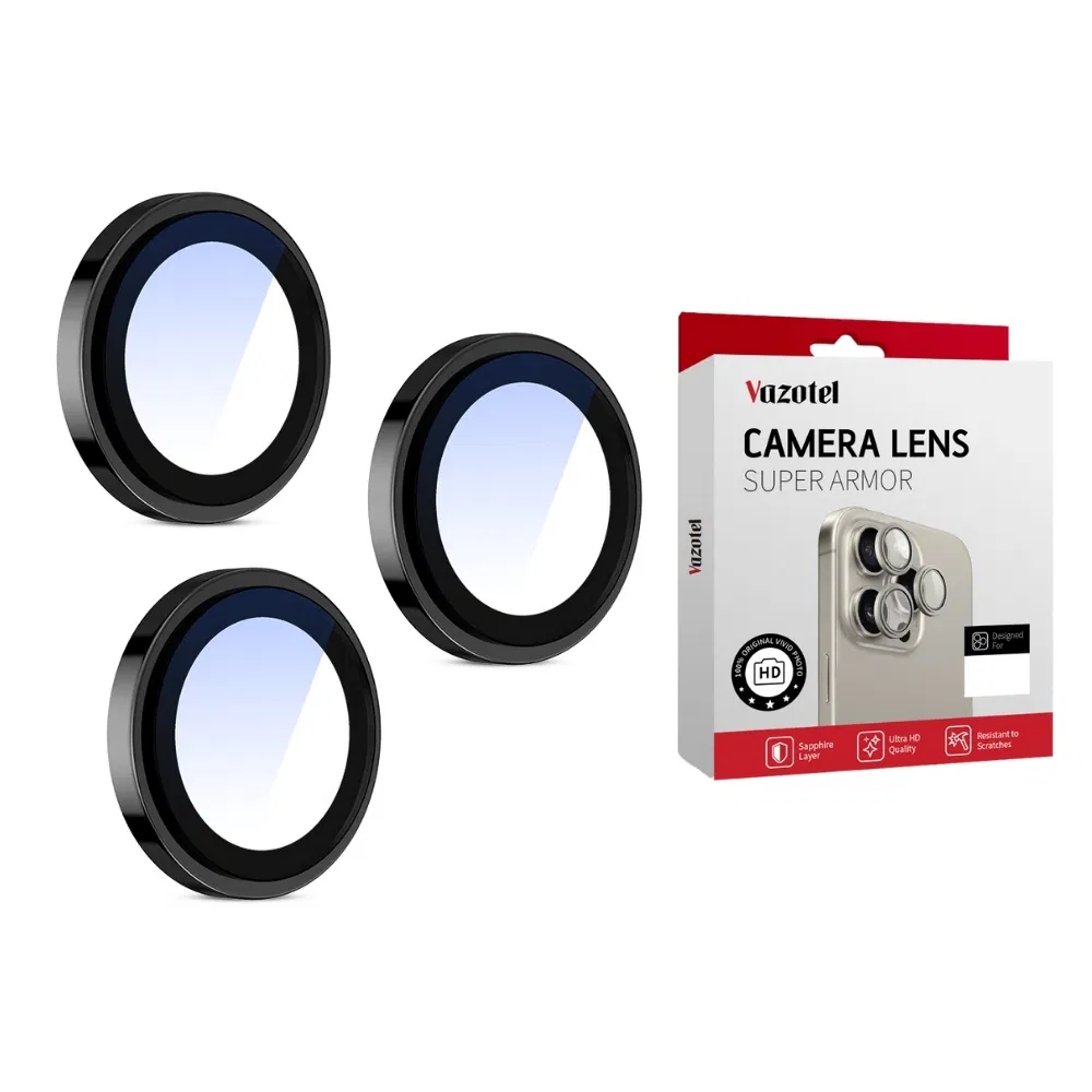 Top Quality Premium Camera Lens Protective Film Dual Layer Color Tempered Glass Protector for iPhone 17 16 16 PRO Max 14 Plus 13 12