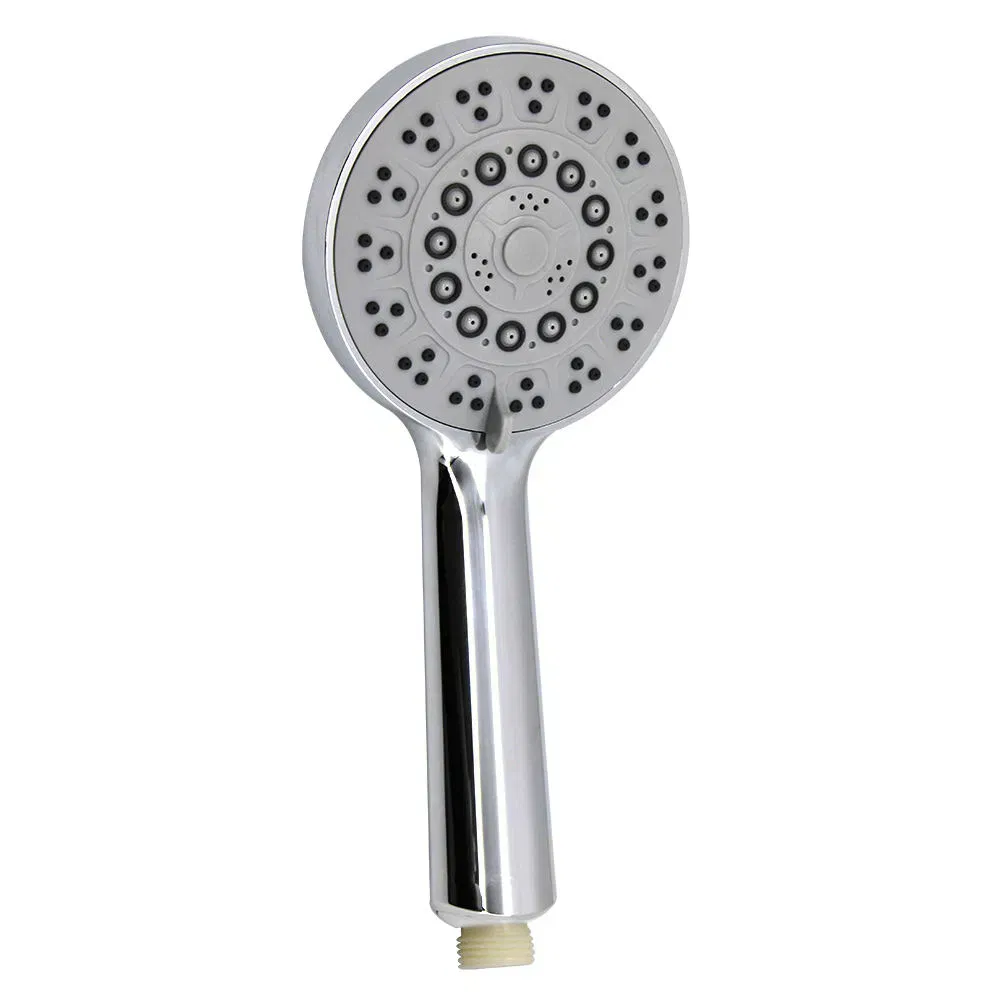 Premium Silver Handheld Shower Head with 5 Versatile Functions