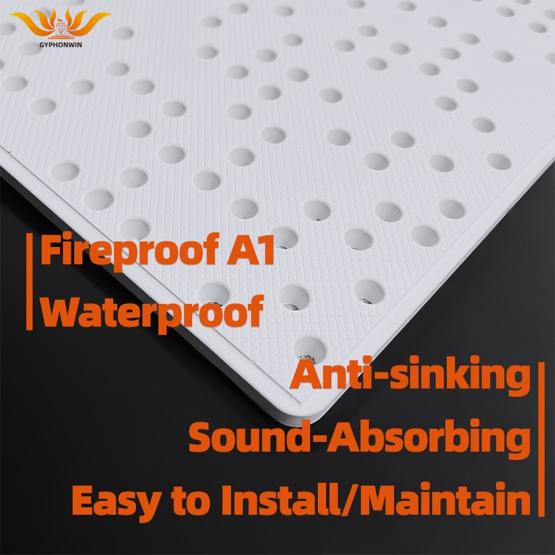 Office Designs Acoustic Gypsum Ceiling 595X595mm