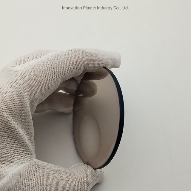 1.523 Mineral Hmc Glass Round Top Photochromic Gray Optical Lens